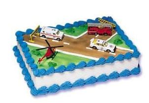 The wonderful world of loopygirl: How to make an ambulance out of cake