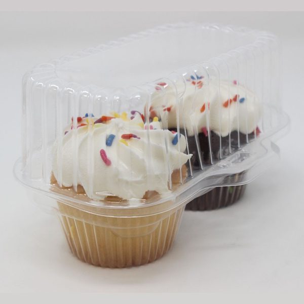 Plastic 2 Ct Cupcake Container › Sugar Art Cake & Candy Supplies